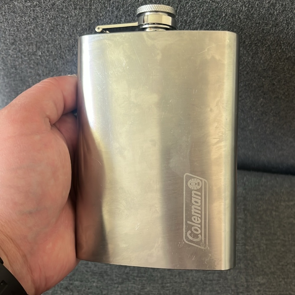 Coleman 8-oz Stainless Steel Flask
